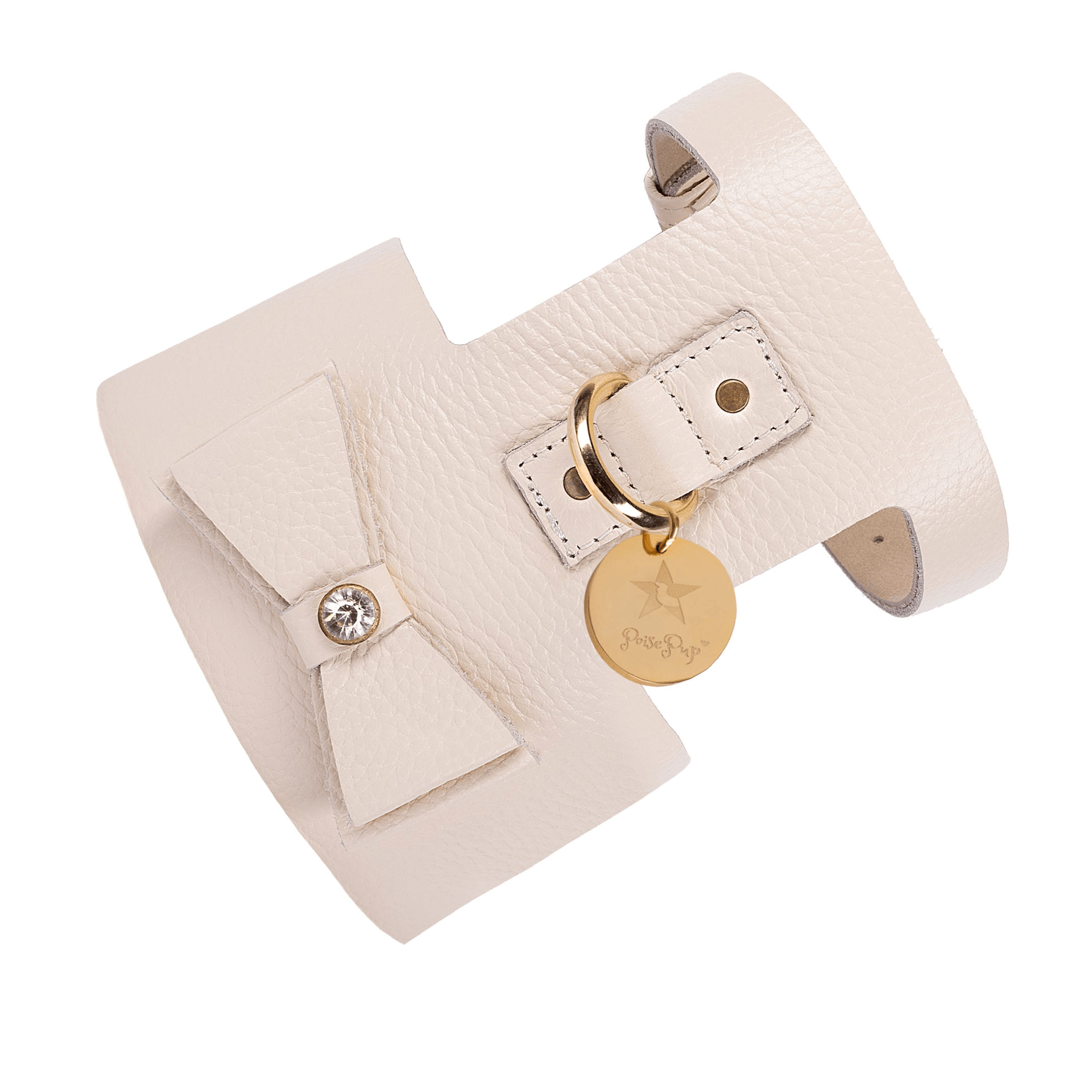 Elegantly Crafted Full-Grain Leather Dog Harness-21