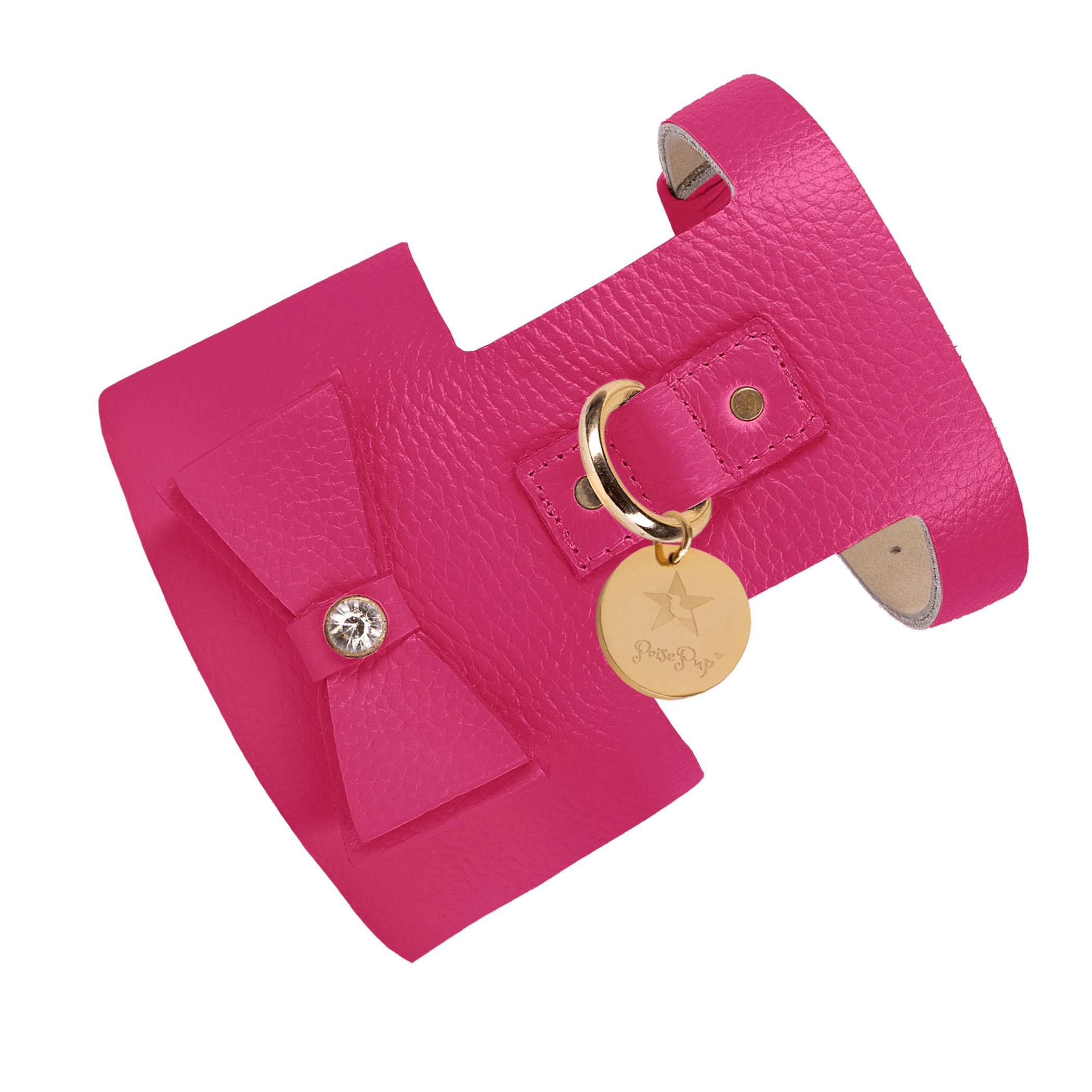 Elegantly Crafted Full-Grain Leather Dog Harness-7