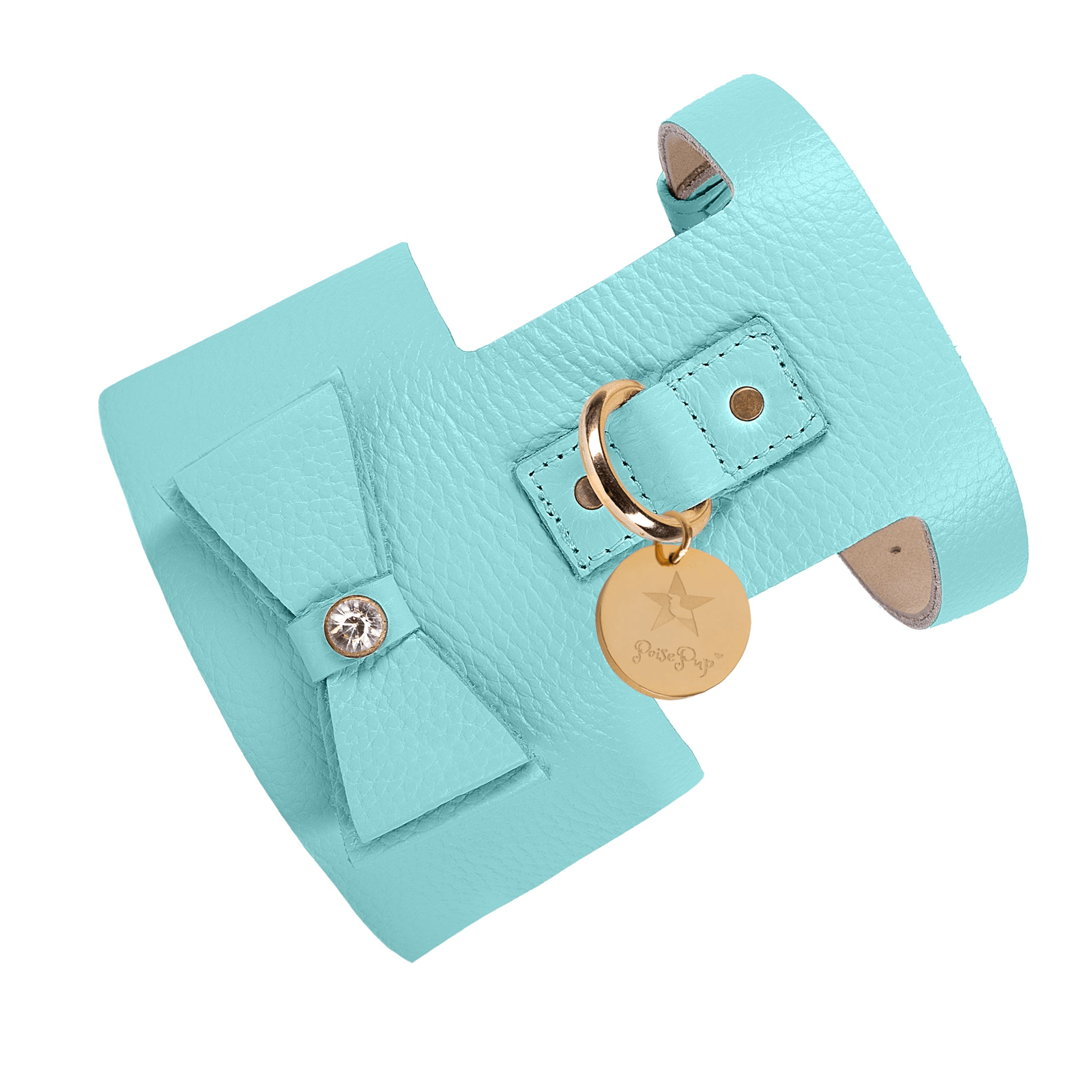 Elegantly Crafted Full-Grain Leather Dog Harness-30
