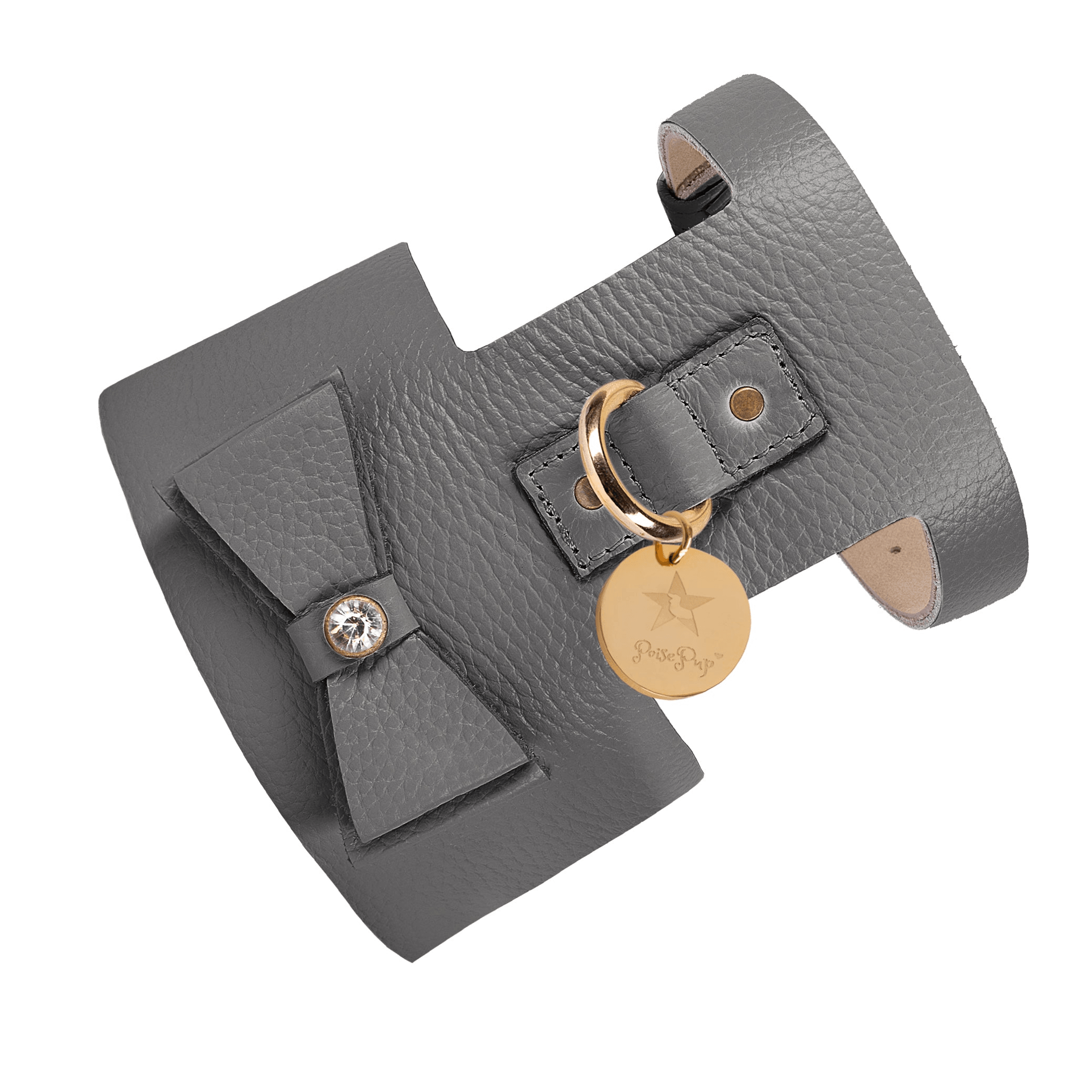 Elegantly Crafted Full-Grain Leather Dog Harness-18