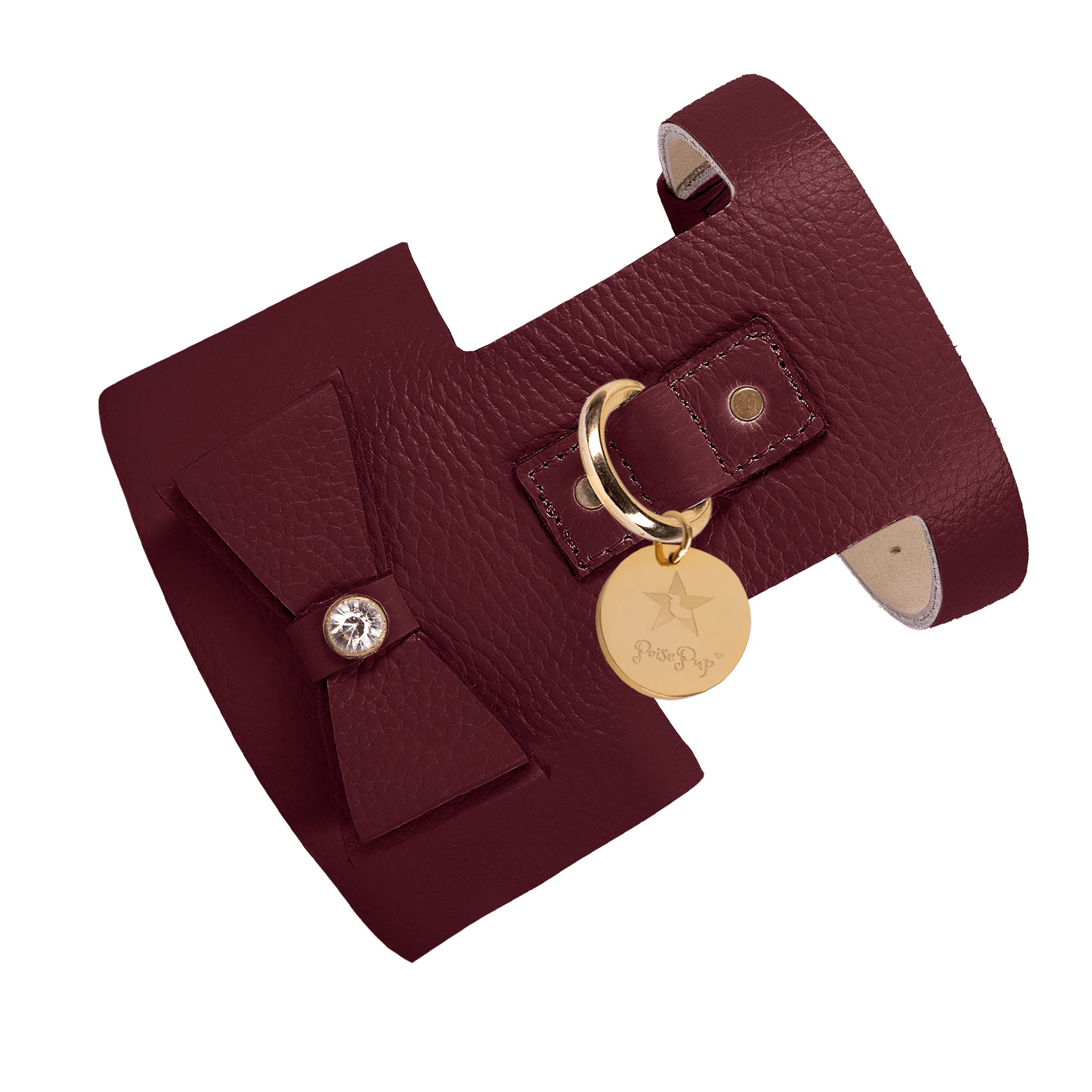Elegantly Crafted Full-Grain Leather Dog Harness-27