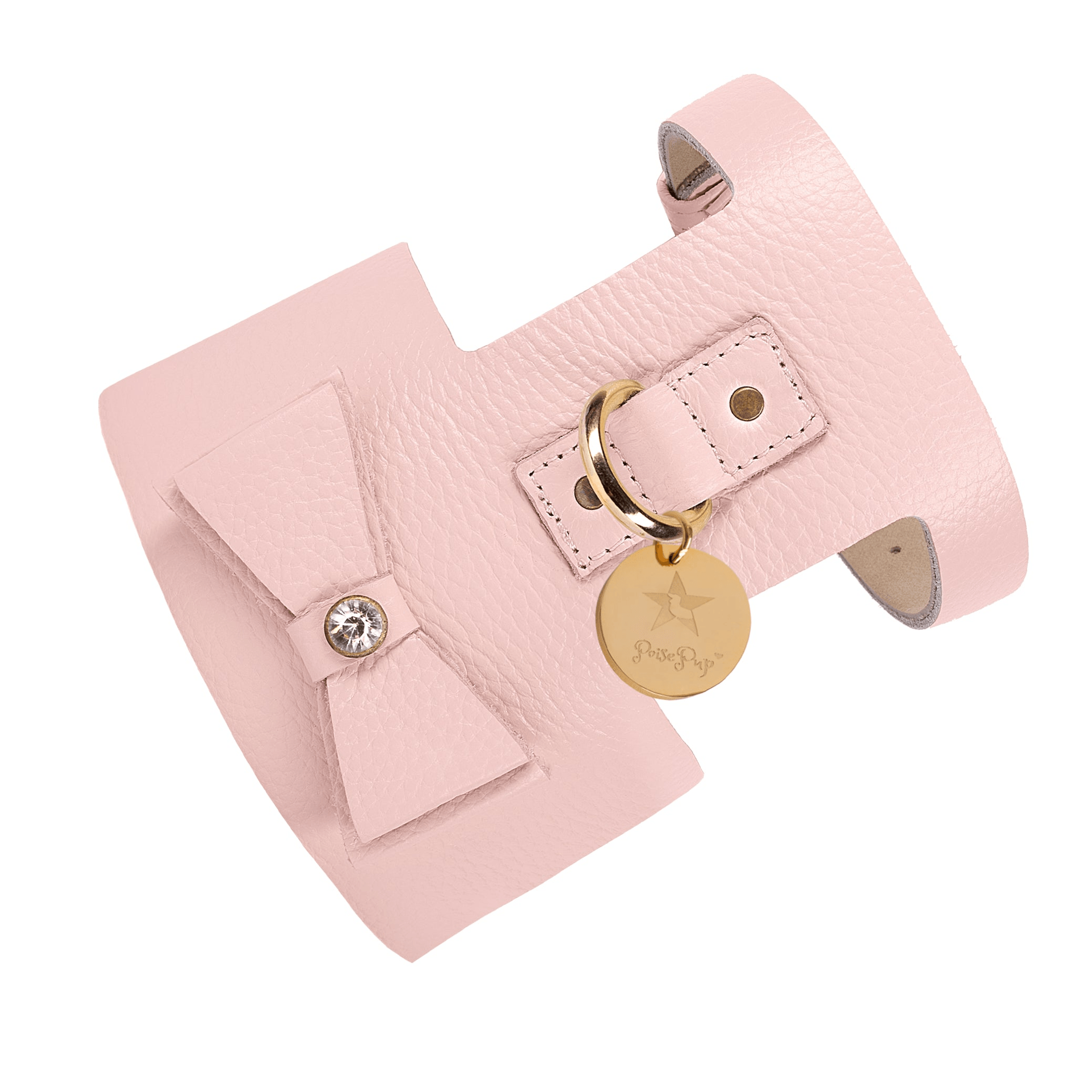 Elegantly Crafted Full-Grain Leather Dog Harness-5