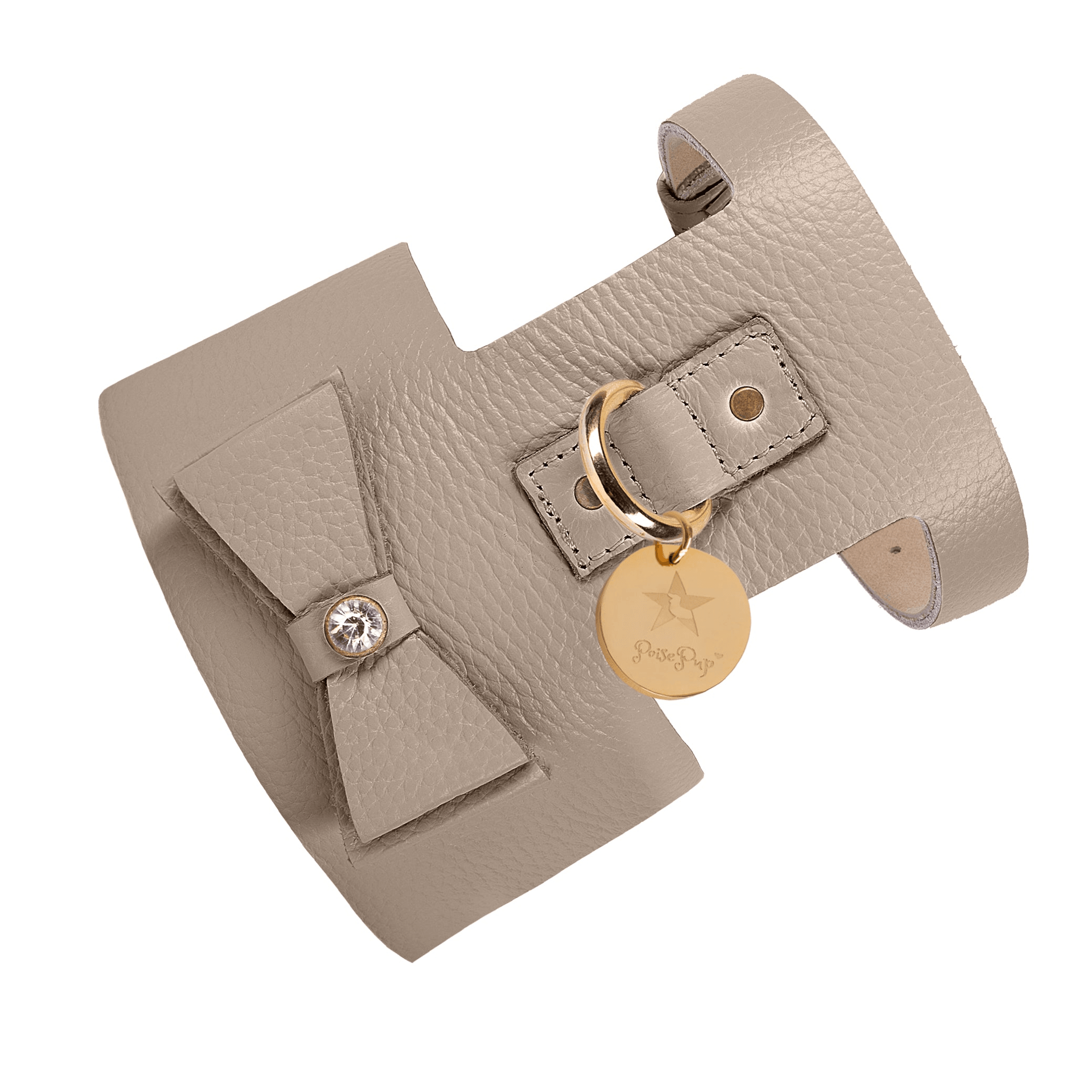 Elegantly Crafted Full-Grain Leather Dog Harness-15
