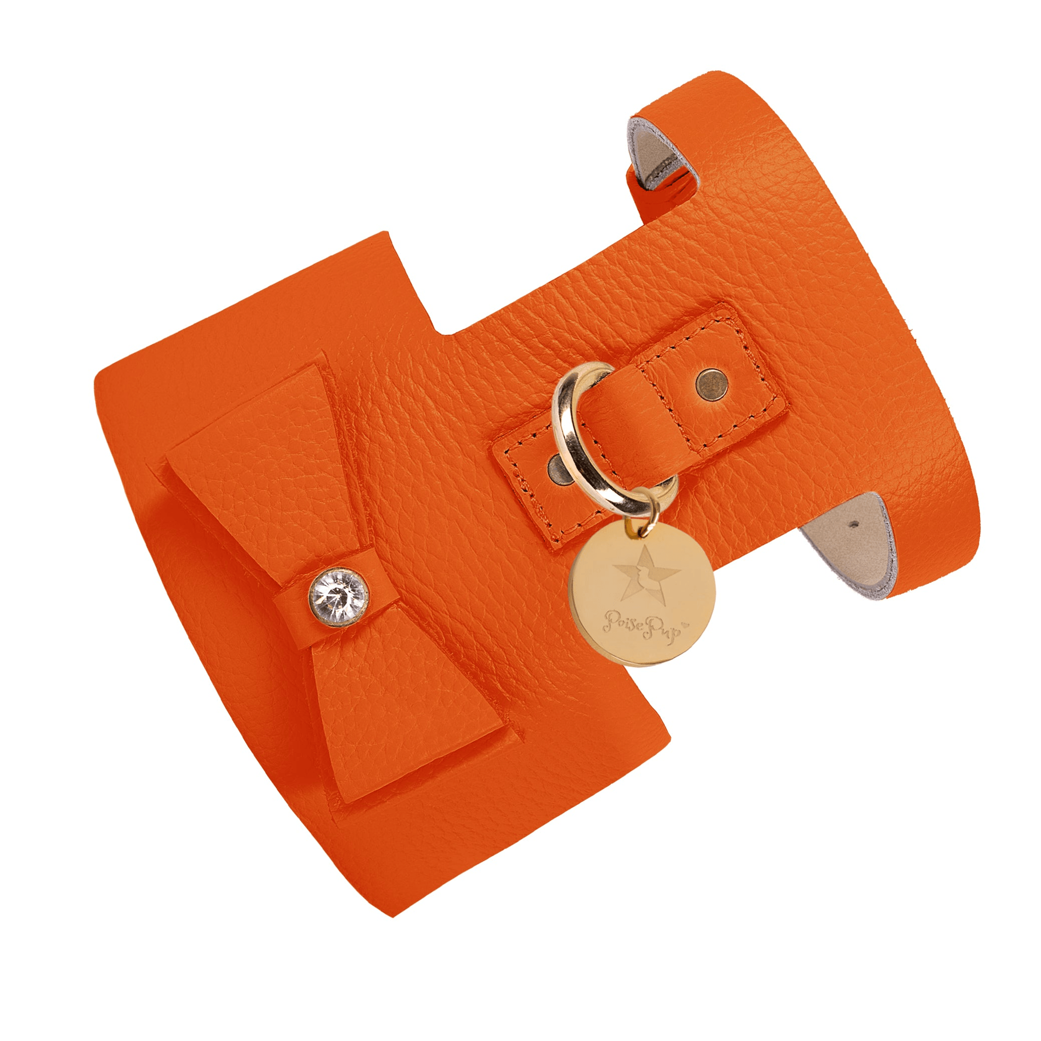 Elegantly Crafted Full-Grain Leather Dog Harness-31