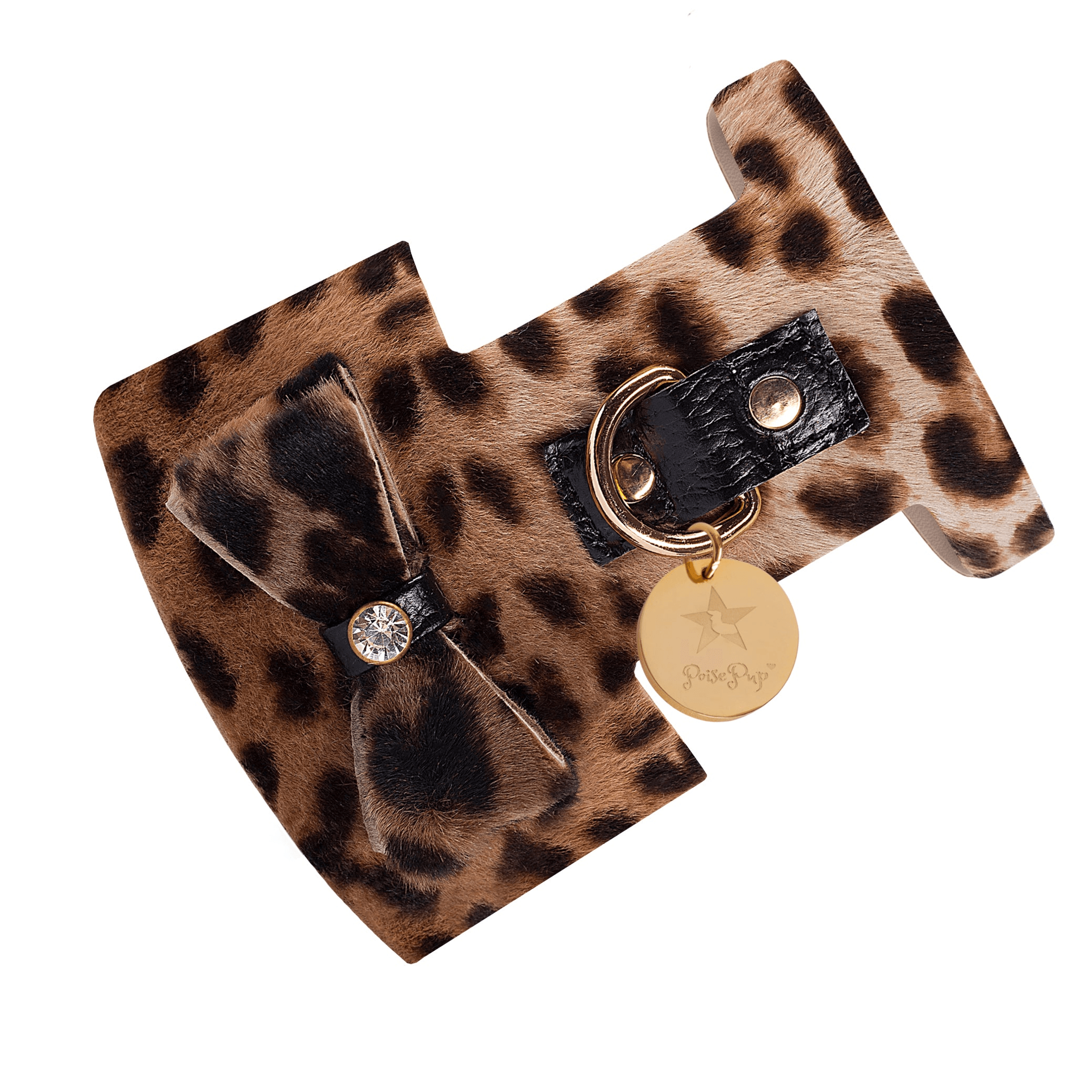 Elegantly Crafted Full-Grain Leather Dog Harness-36