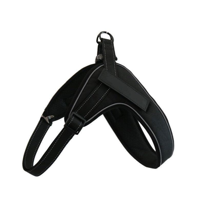 Breathable Reflective Dog Harness Vest With Customizable Velcro Design-7