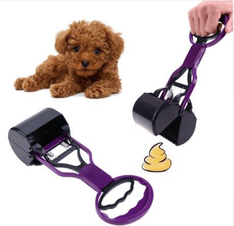 Colorful Dog Toilet Picker With Long Handle - Convenient And Stylish Waste Collection Tool-0