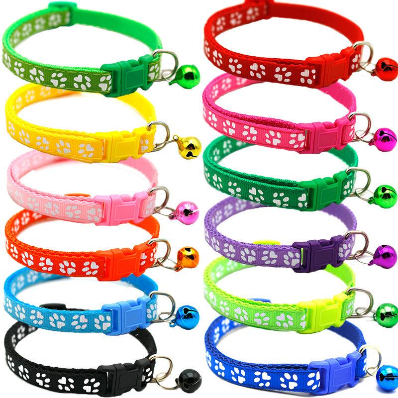 Pet Bell Collar Set: Stylish And Safe Accessories For Cats And Dogs-0
