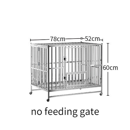Stainless Steel Dog Cage-3