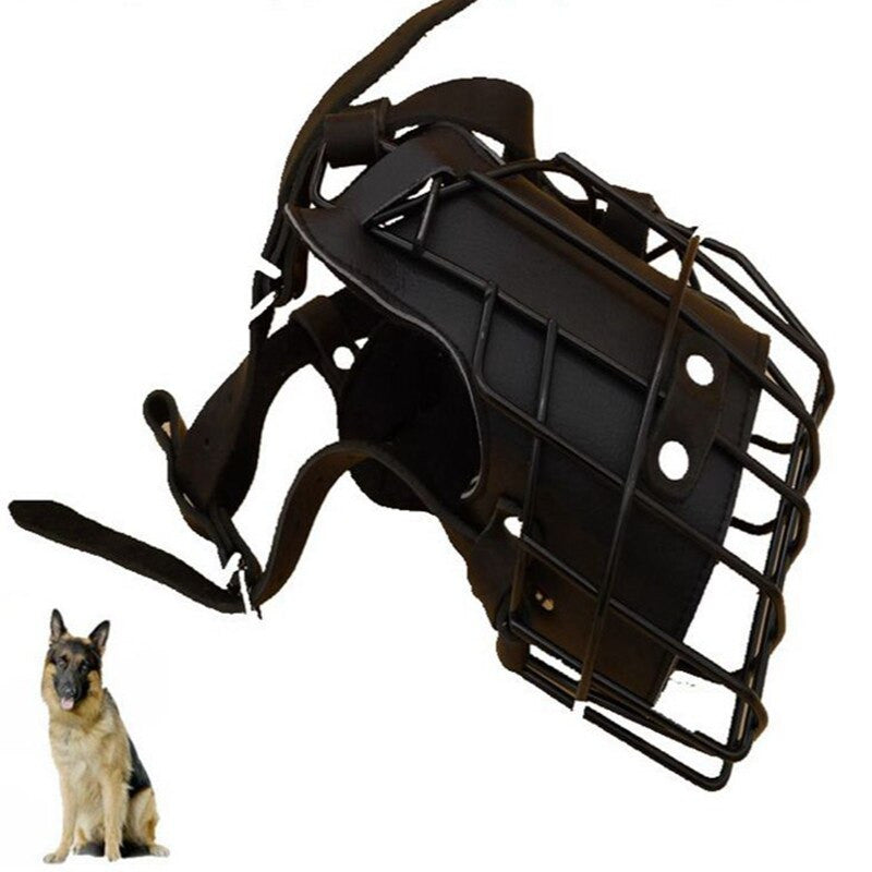 Anti-Bite Dog Tactical Mouth Cage Dog Training Muzzle Accessories-7